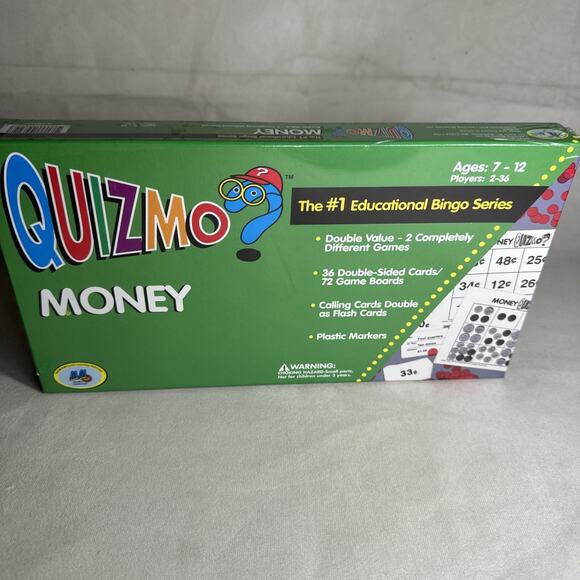 Quizmo Money, WorldClass Learning, Factory Sealed 2005 - Picture 1 of 2